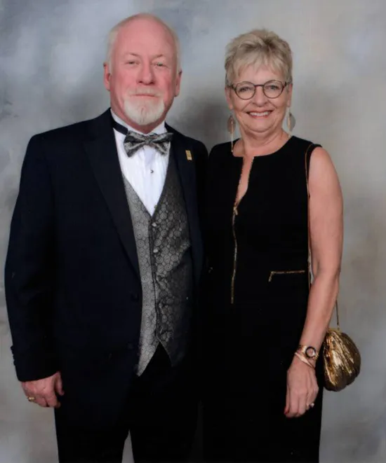 Dave and Maggie Upton, of Cobourg Clock, clock repair in Cobourg Ontario